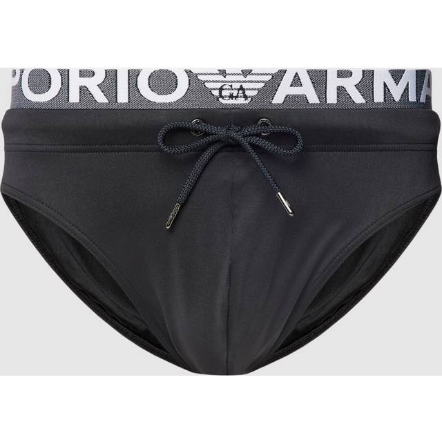 Emporio Armani Uld Strandtøj Uld - Sort