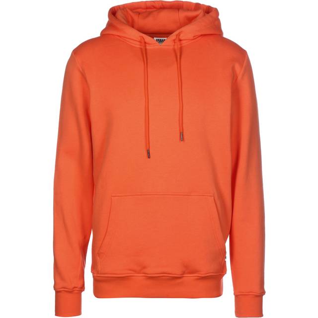 Urban Classics Huvtröja för män, ekologisk bomull, ekologisk basic, huvtröja för män, i många färger, storlekar S–5XL, Mandarin, S