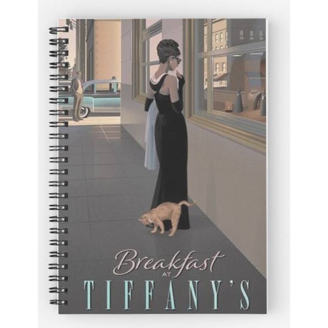 Spiral Notebook Breakfast  A5 120 Pages