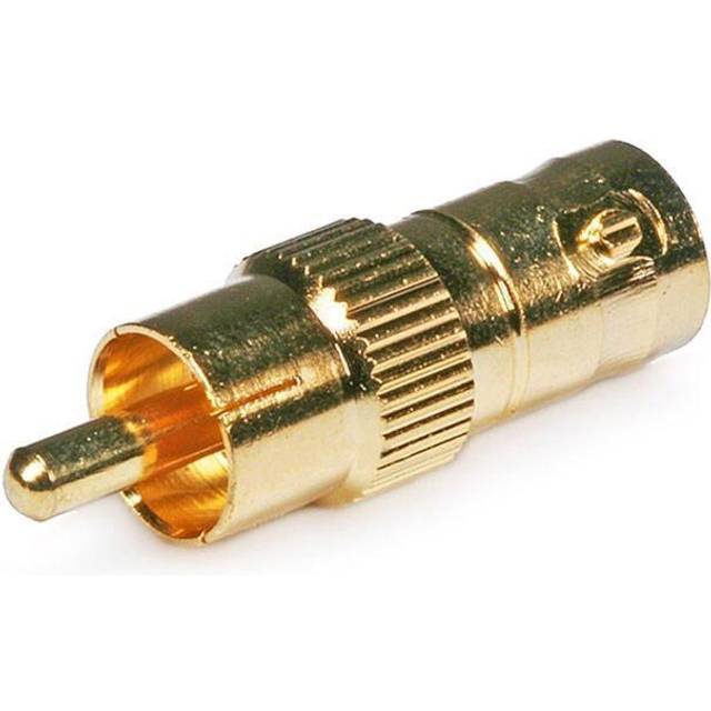 Monoprice BNC Female to RCA Male Adapter - Gold Plated