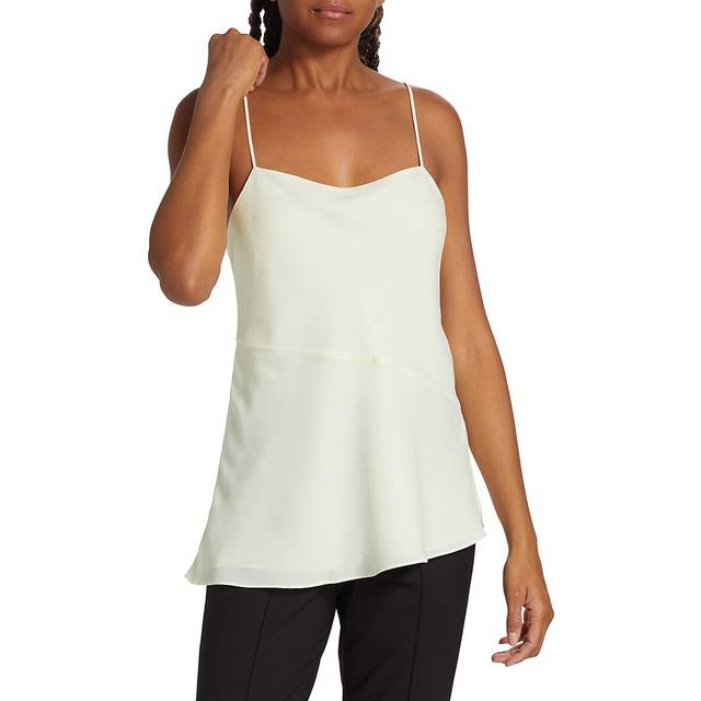 Theory Off-White Draped Camisole - Ivory - C05 - S
