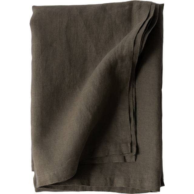 Bordsduk i linne 145x270 cm, taupe - Taupe (145x270 cm)