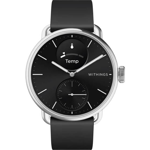 Withings Scanwatch 2 38mm 550101 Hybrid smartklocka, Vit tavla,