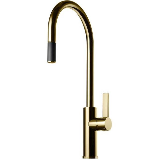 Köksblandare Tapwell ARM185 med Utdragbar Pip - Honey Gold