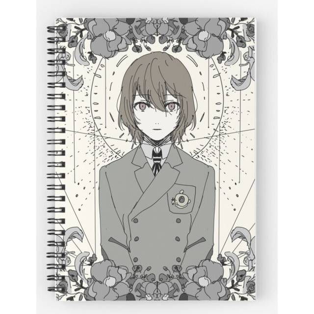 Spiral Notebook Blank stare A5 120 Pages