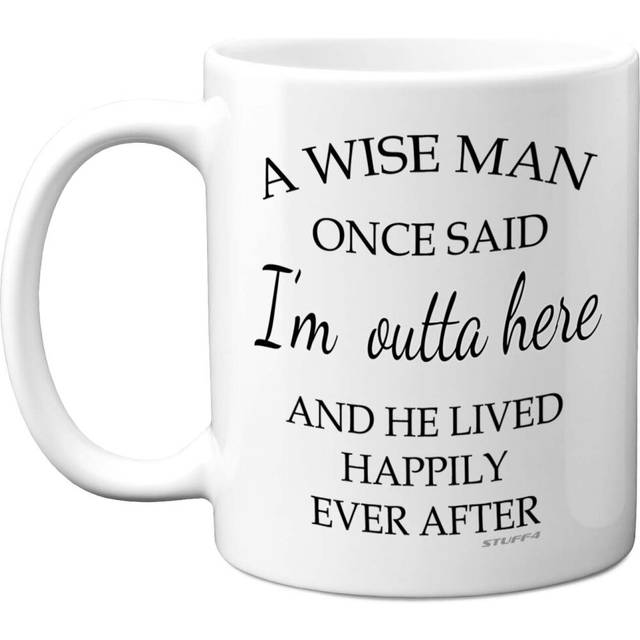 Wise Man Mug Funny Retirement Retired Mugs Men Leaving Christmas Novelty Gift Colleagues 11oz Dishwasher Microwave Safe Coffee Tea Cup