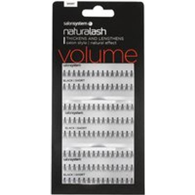 Salon System Salon Value Individual Lashes Black Short