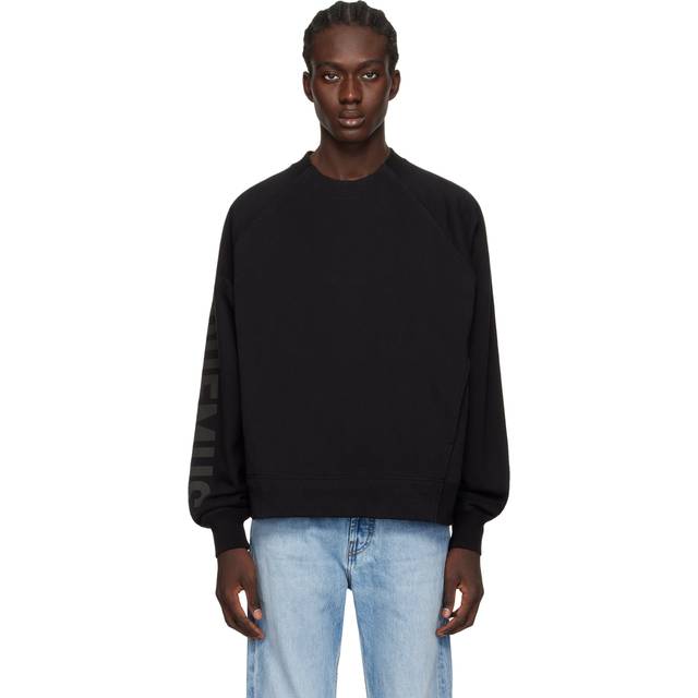 Jacquemus, Sweatshirts & Hoodies, Herr, S, Svart Tröja - black (S)