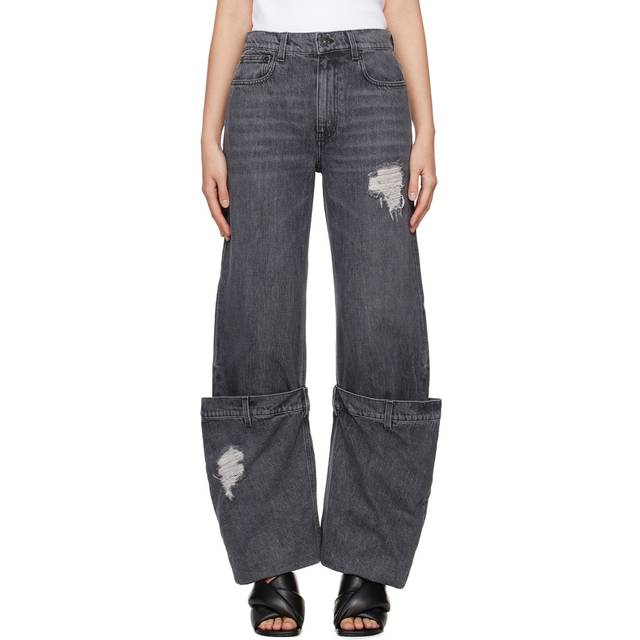 JW Anderson SSENSE Exclusive Gray Bucket Jeans - 929 Grey - WAIST US 26