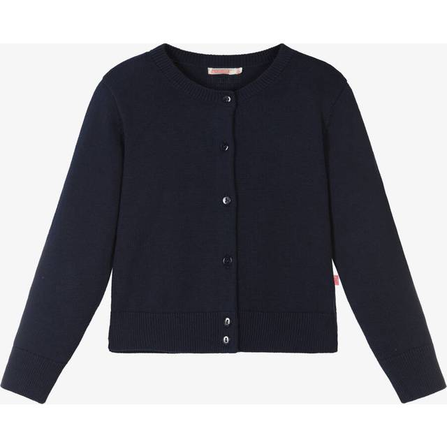Billieblush Cardigan - Stickad - Marinblå m. Paljetter - Billieblush - 4 år (104) - Cardigan
