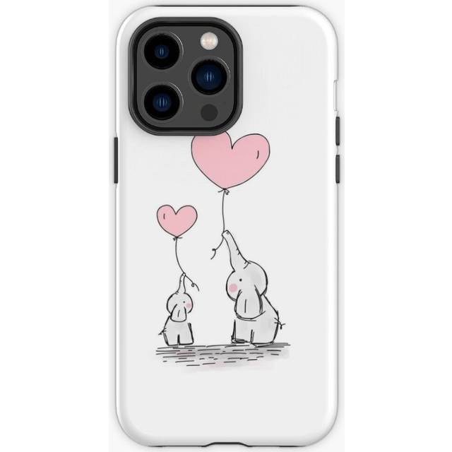 Phone Case Mother and Child Love - Elephant  for iPhone Samsung 14 13 12 11 Plus Pro Max Galaxy S23 S22 Ultra Note 20 10