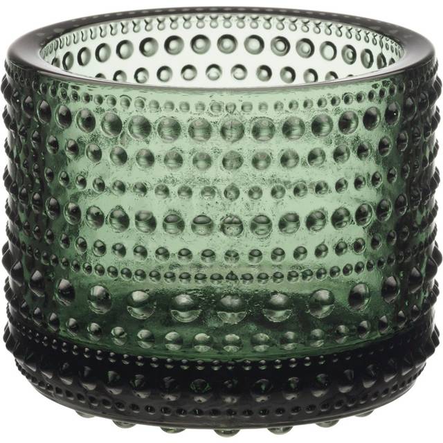 Iittala - Kastehelmi Ljuslykta 6,4 Cm - Tallgrön