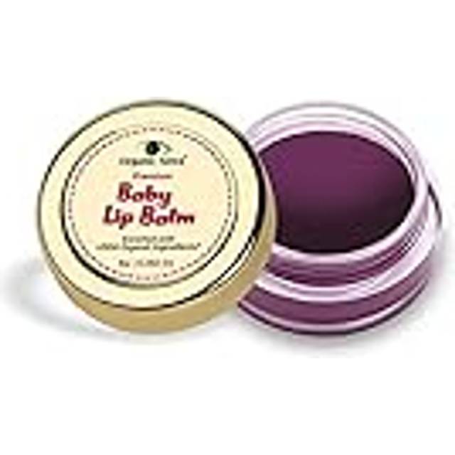 Organic Netra 100% Chemical Free Beetroot Baby Lip Balm For Dry Damaged and Chapped Lips | Enriched with Certified Organic Ingredients - 8 gm