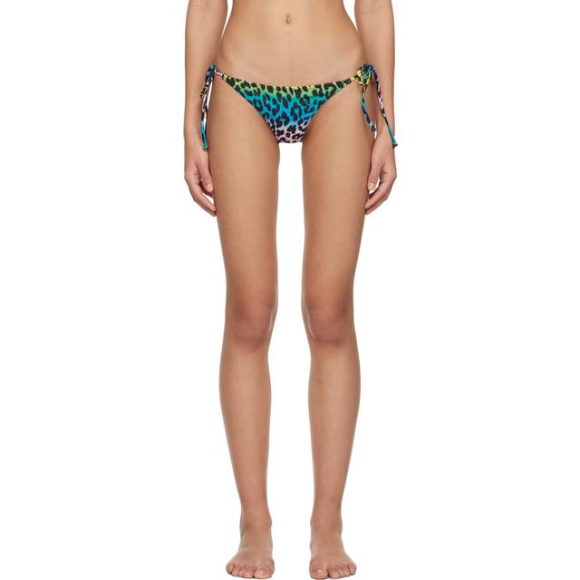 GANNI Multicolor Leopard Bikini Bottoms - 999 Multicolour - DK 50