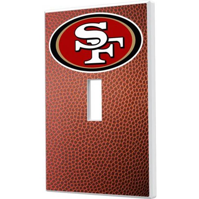 San Francisco 49ers Football Design Single Toggle Light Switch Plate