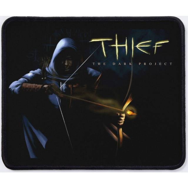 Mouse Pad Box Art Thief The Dark Project 11.8 x 9.8 inch Computer Mat Gaming Office Mousepad