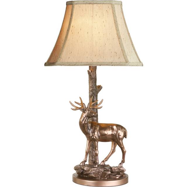Duclos 60cm Table Lamp - Bronze (60cm H X 32cm W X 33cm D)