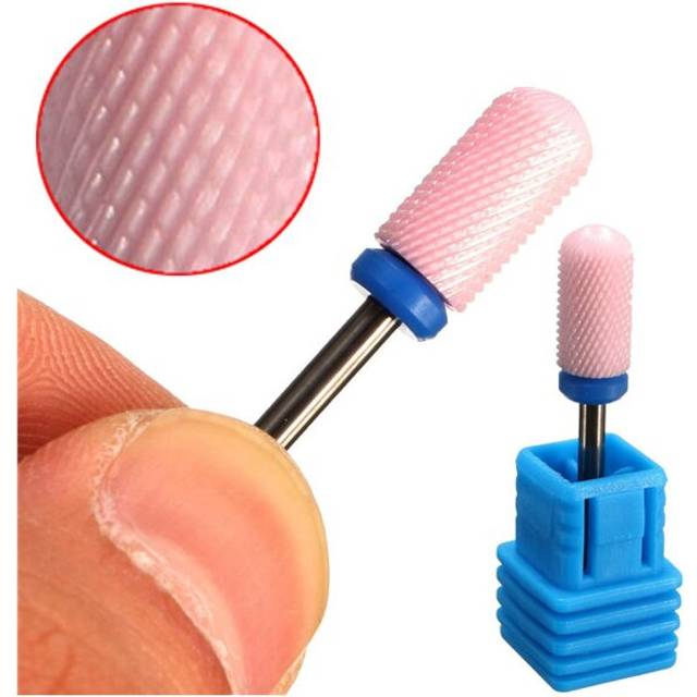 3/32 Inch Shank Ceramic Drill Electric Nail Grinding Machine Head Drill Bit