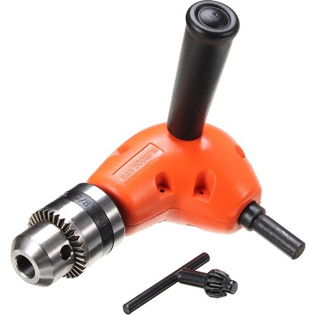 1-10mm Right Angle Bend Extension 90 Degree Round Shank Extension Attachment Drill Adapter