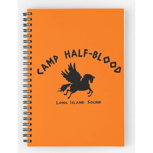 Spiral Notebook Camp Half-blood A5 120 Pages