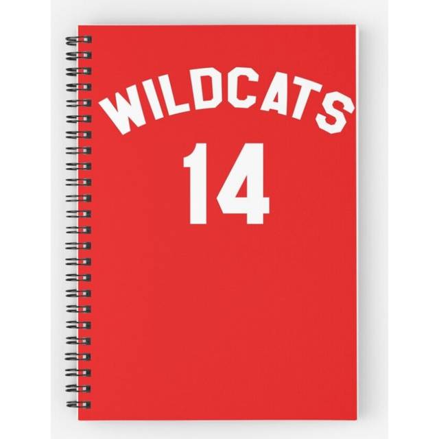 Spiral Notebook High School Musical: Wildcats A5 120 Pages