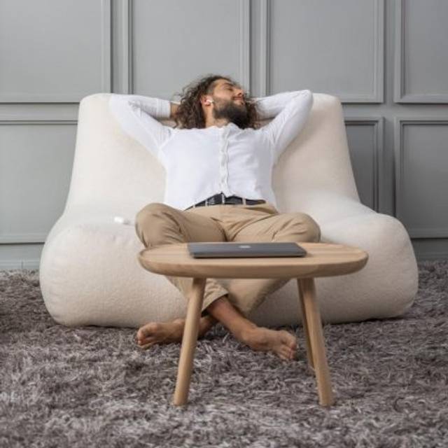 Soffa Tube Teddy (färg: Cream)