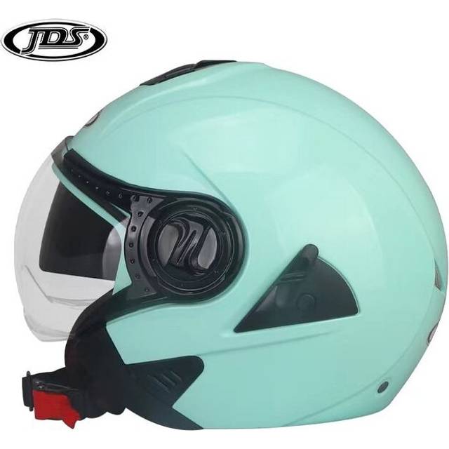 (M, Color 8) JDS Motorcycle Helmet Double Lens Motocross Racing Helmet Open Face Casco