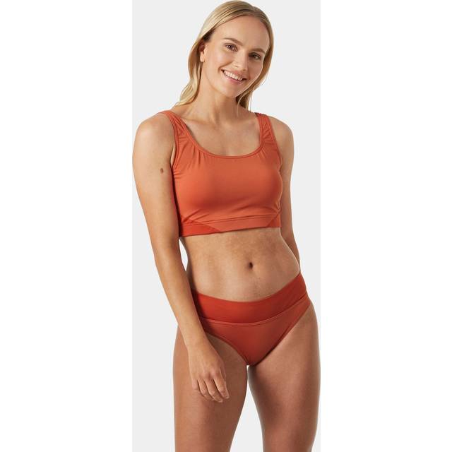 Helly Hansen Women's Hydropower Bikini Top Red XS - Terracotta Red