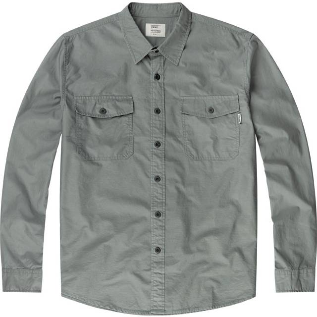 Vintage Industries Boston, shirt , color: Grey , size: 3XL