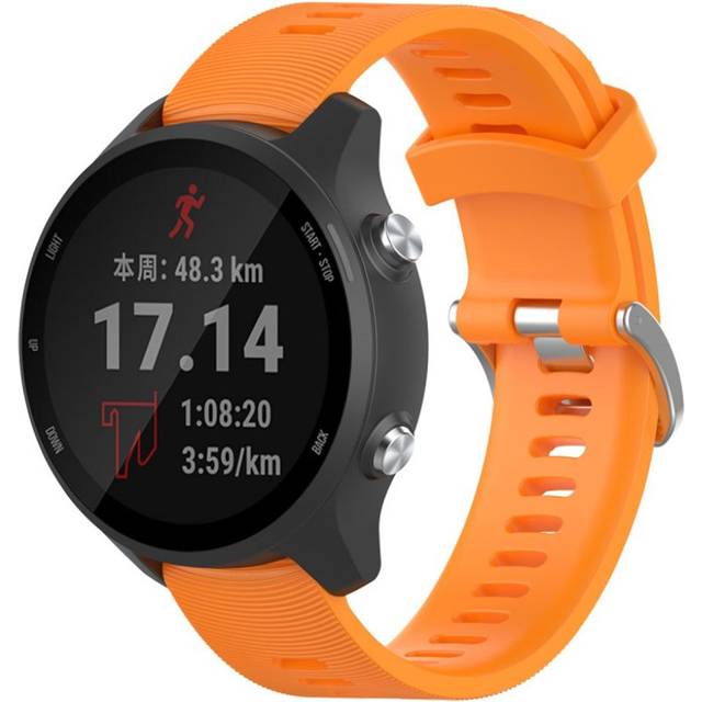 Garmin Forerunner 245 Klockarmband i silikon - Orange
