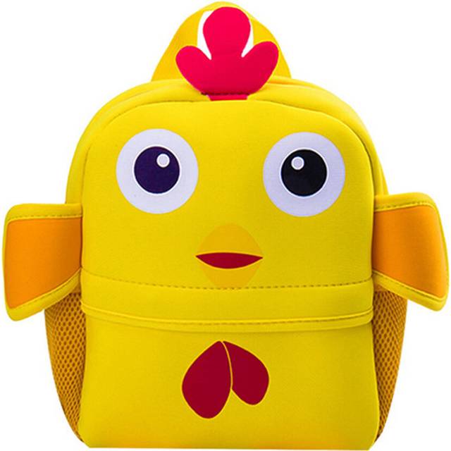 New 3D Animal Children Backpacks Brand Design Girl Boys Backpack Toddler Kids Neoprene School Bags Kindergarten Cartoon Bag