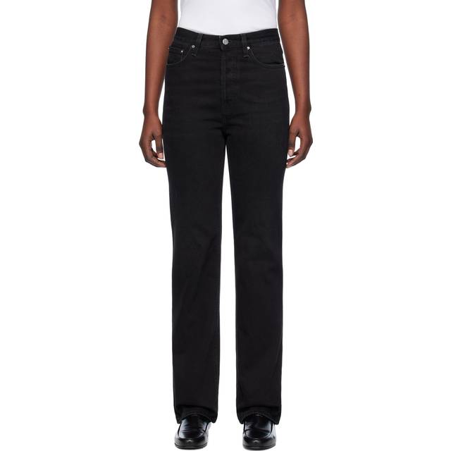 TOTEME Black Classic Cut Jeans - 230 Faded Black - WAIST US 28