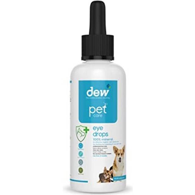 Pet Eye Drops 65ml | Allergy Friendly Treatment for Gunky, Dry or Swollen Eyes in all Pets | 100% Natural Antibacterial Eye Drops for Dogs & Cat Eye