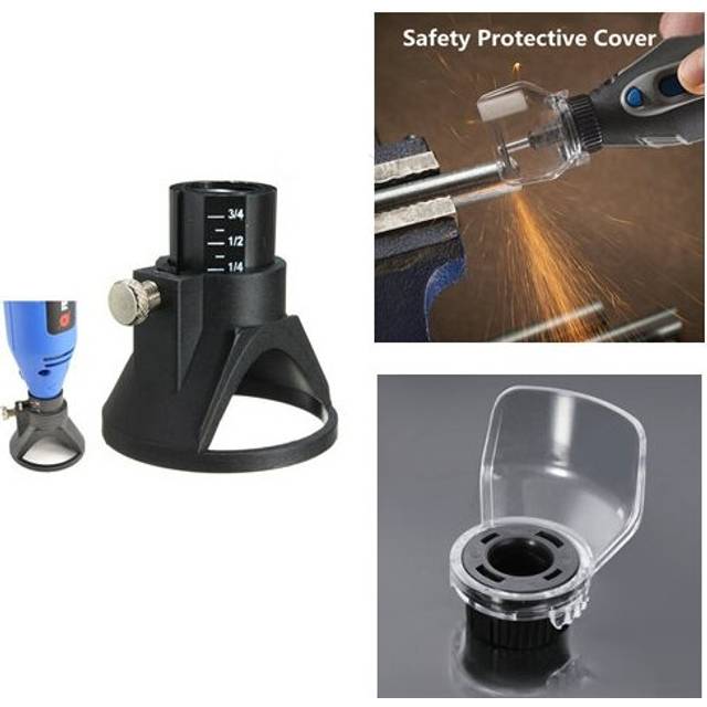Drill Carving Rotary Positioner Locator with Safety Protective Cover