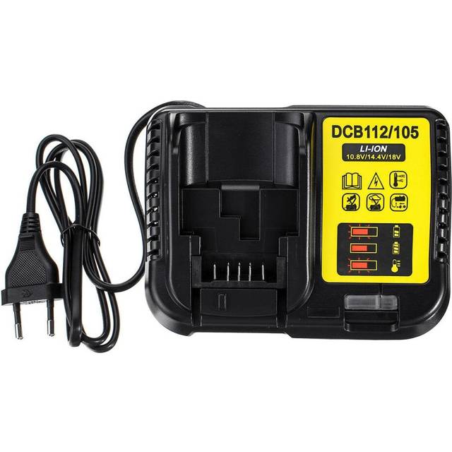 (US Plug) Replacement Li-Ion Battery Charger for Dewalt