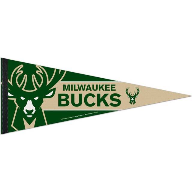 Milwaukee Bucks Premium Pennant - 30w x 12h inch
