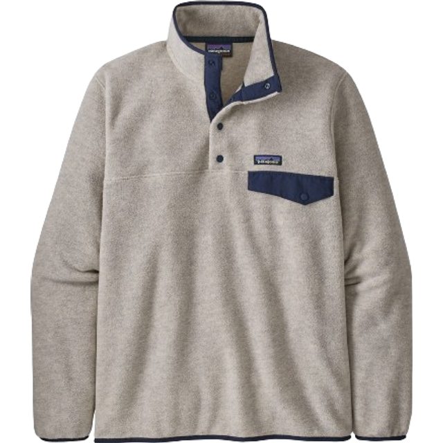 Sweatshirt Patagonia M's LW Synch Snap-T P/O Oatmeal Heather XL (XL)