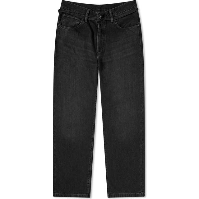 Acne Studios Jeans 1991 Loose Fit Black Overdye Svart W30/L32
