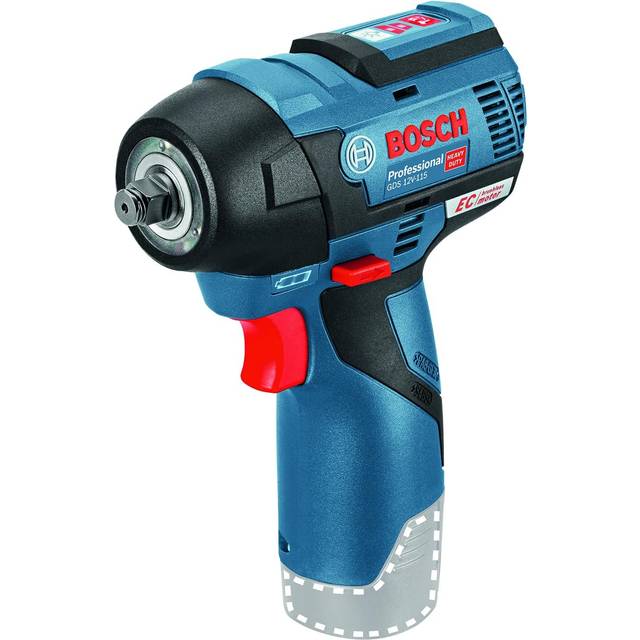 Bosch GDR 12V-115 Professional 3/8in Impact Wrench 12V Bare Unit - BSH6019E0101