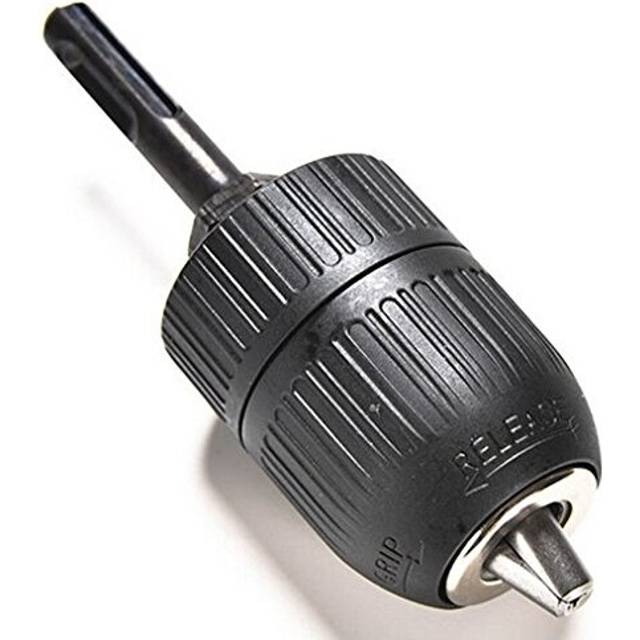 HSS Keyless Impact Drill Chuck with Lock SDS Adaptor Hardware Tool 2-13MM