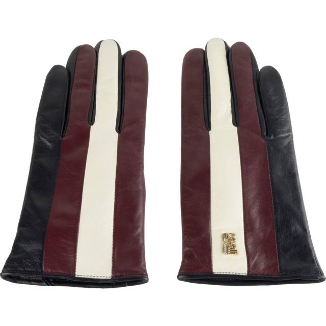 Cavalli Class Elegant Lambskin Leather Gloves - 7.5|S - Red