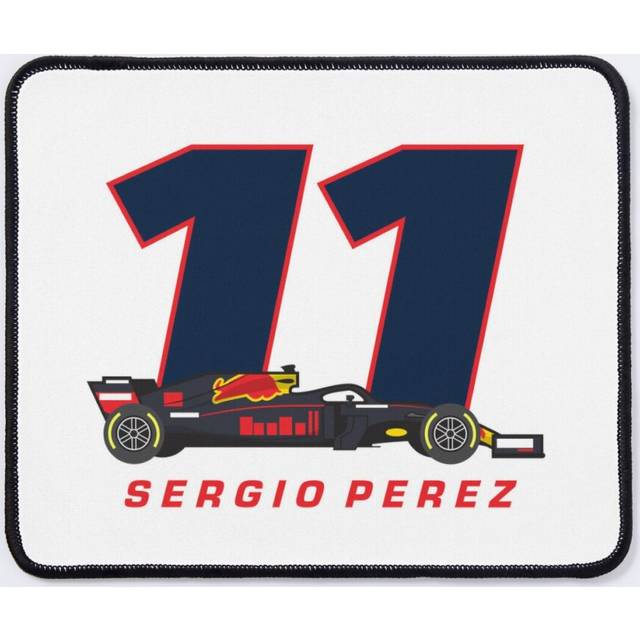 Mouse Pad Perez Mexican Racing Driver  11.8 x 9.8 inch Computer Mat Gaming Office Mousepad