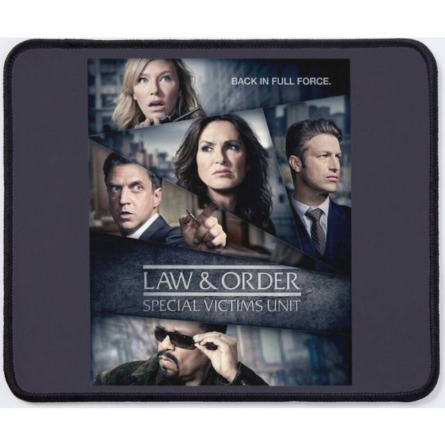 Mouse Pad Most Important Law And Order Halloween Holiday 11.8 x 9.8 inch Computer Mat Gaming Office Mousepad