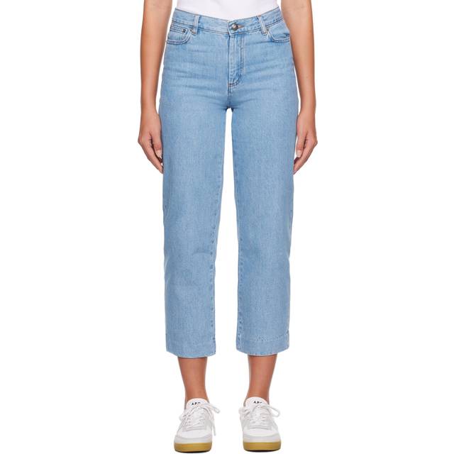A.P.C. Blue New Sailor Jeans - Iab Light Blue - WAIST US 30
