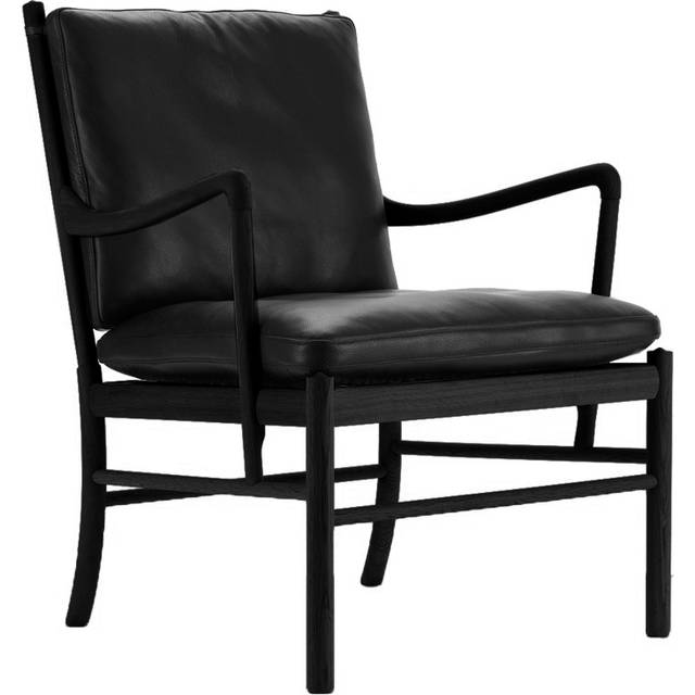 Carl Hansen & Søn OW149 Colonial chair fåtölj Thor 301 svart-svartlackad ek