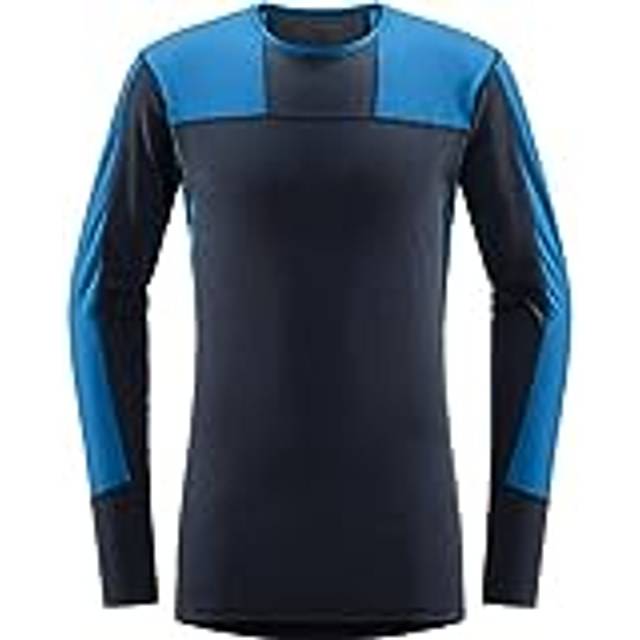 Natural Blend Tech Crew Neck Men - Tarn blue (L)