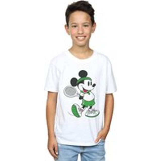 (5-6 Years, White) Disney Boys Mickey Mouse Tennis T-Shirt