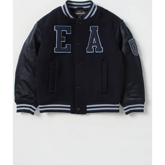 Emporio Armani Ulljacka - Marinblå m. Ljusblå - Emporio Armani - 14 år (164) - Vinterjacka