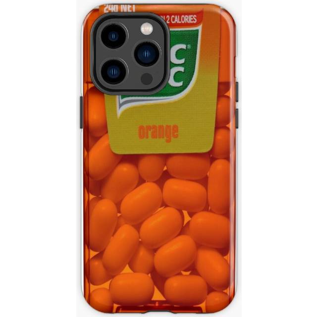 Phone Case iTiciTac Orange for iPhone Samsung 14 13 12 11 Plus Pro Max Galaxy S23 S22 Ultra Note 20 10