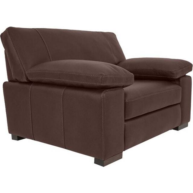 Apollo Marrone Leather Sofas - Loveseat - Matera Range - Oak Furnitureland